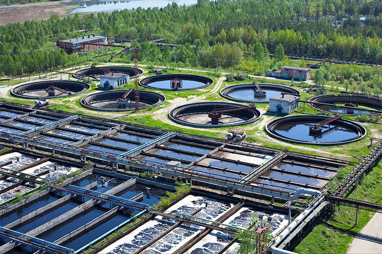 Usines de traitement des eaux us&eacute;es